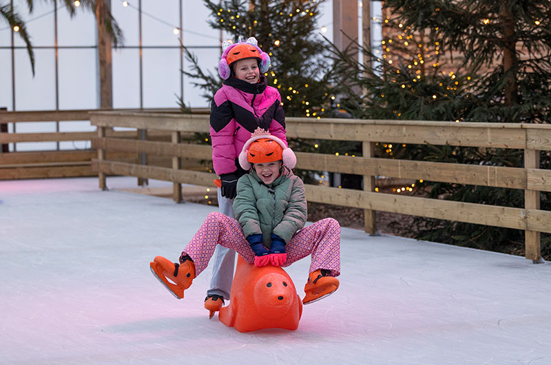 Schaatsen voor kinderen in Pantropica