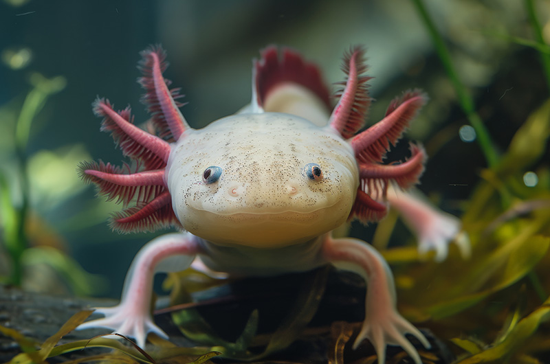 Goede doel axolotl