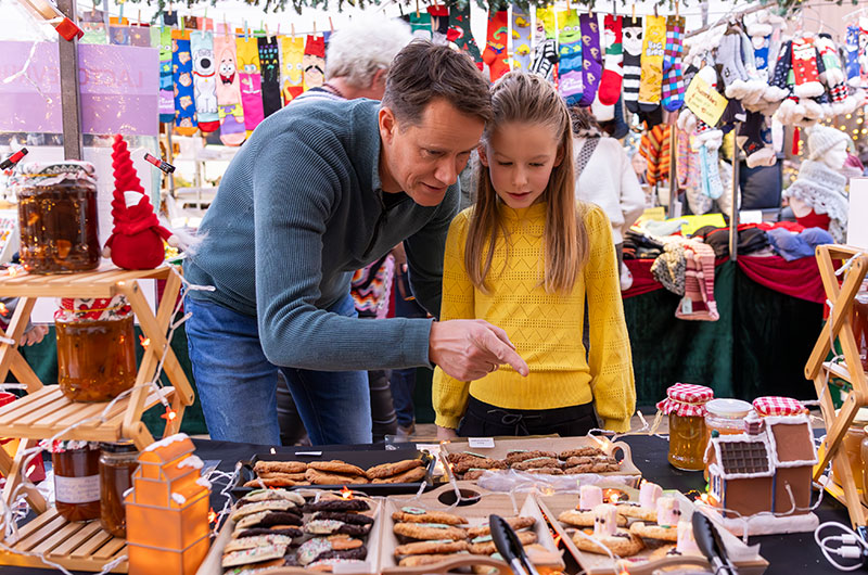 Lekkernijen op de Winterfair in Pantropica