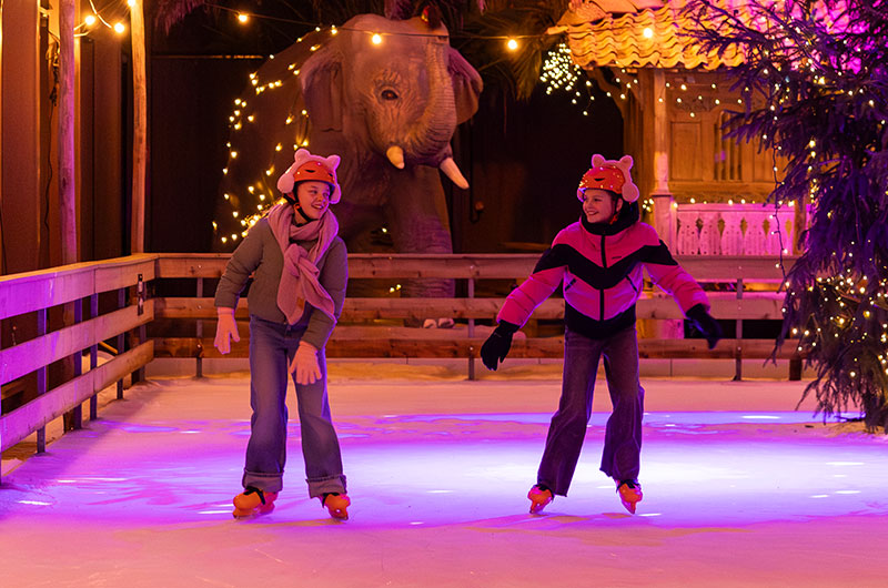 Schaatsen op de indoorschaatsbaan in Flevoland - Pantropica